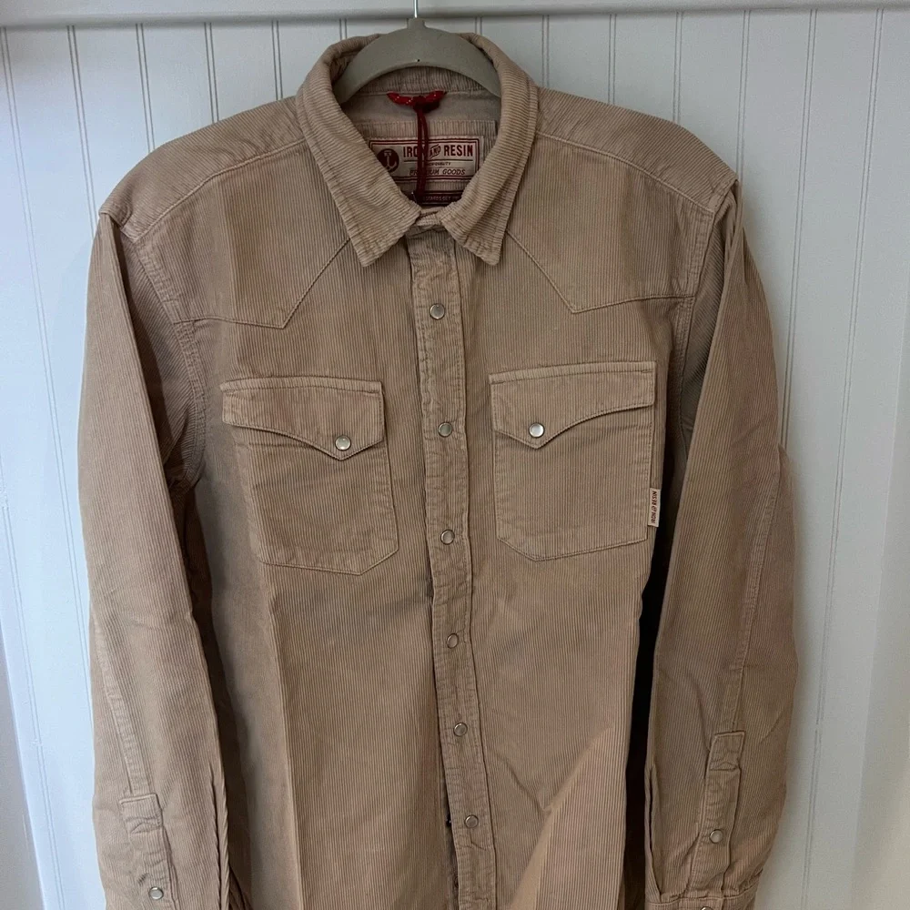 Iron & Resin Corduroy Ojai Shirt - Picture 5 of 14